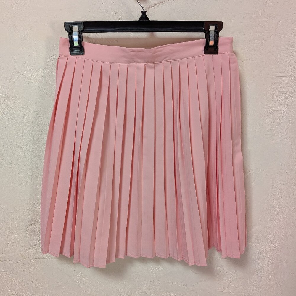 Myrtlewood Of California pleated skirt pink S